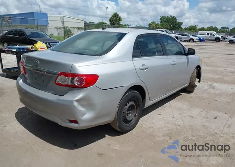 2011 Toyota Corolla Le из США, поврежденный, VIN 2T1BU4EE1BC598293